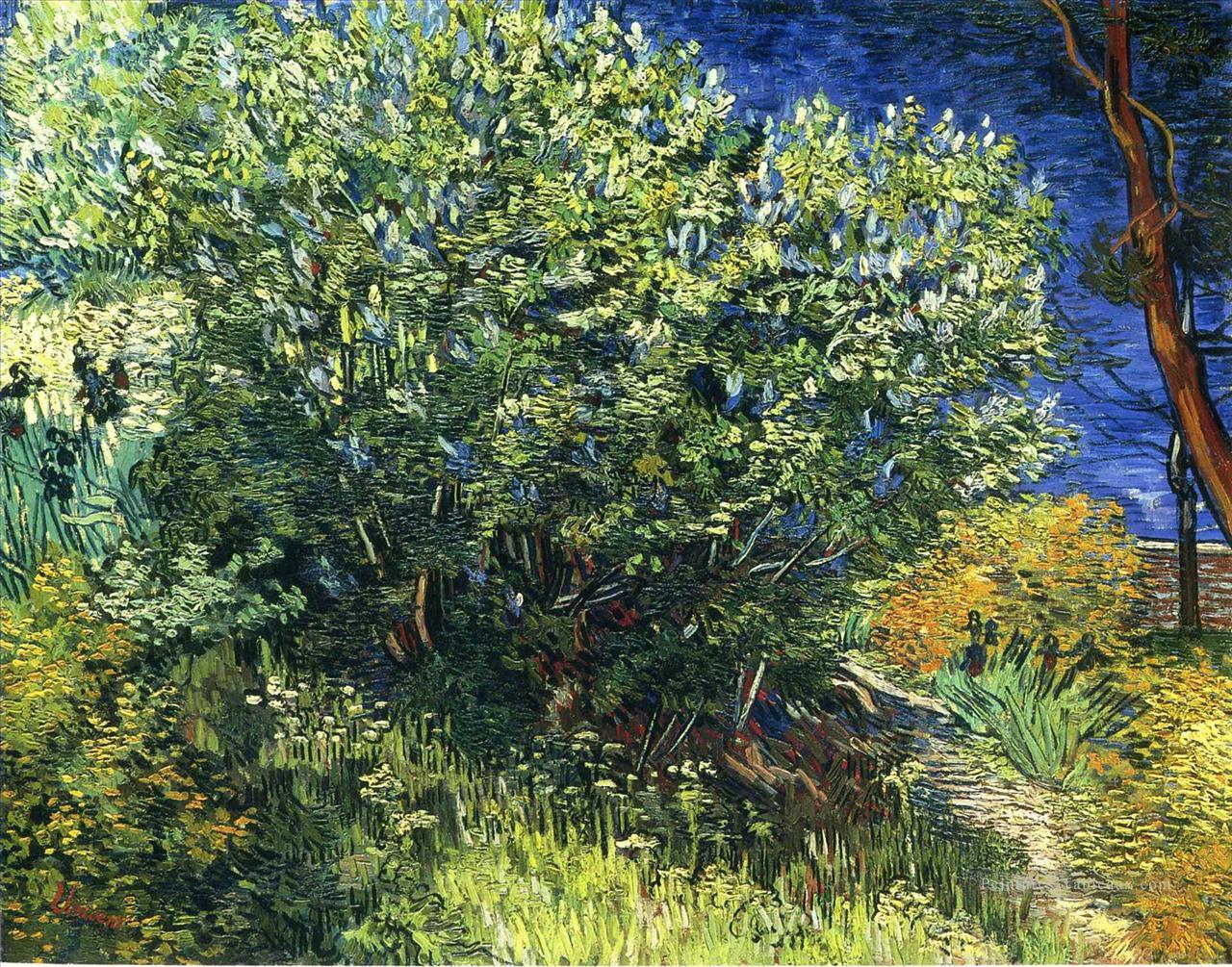 Lilas Bush Vincent van Gogh Peintures à l'huile
